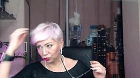 Aimee Paradise is a hot milf and she performs provocative dance moves