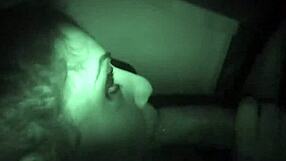 Charley Chase in night vision amateur sex scene
