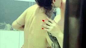 Steamy shower with my slutty emo friend - gape me
