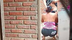 Slamming my hot sister-in-law's juicy ass hard