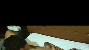 A hot homemade video of a wife getting oral sex from a friend while her husband films it