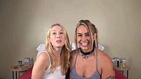 Young muscle moms get their tight pussies hammered hard