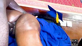My schoolboy friend fucked me during graduation in Asia