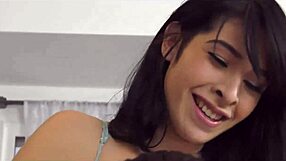 Beautiful Shemale Slams Guy Hard in Bareback Teen Action