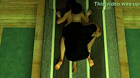 The j f's wife's hot affair with another man in a cartoon porn video