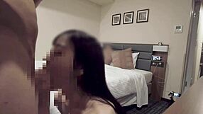 Beautiful women give blow job and lick balls in hot scene