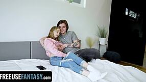 Skinny girl gets her rent paid with a hot blowjob and anal sex