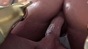 steamy blowjob turns into messy creampie for this babe