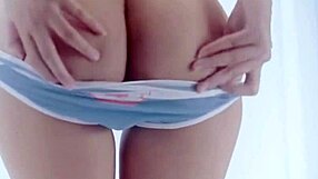 Close up and personal: D va girl's ass fucking with a dildo