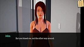 3D animated video of a taboo family's erotic activities