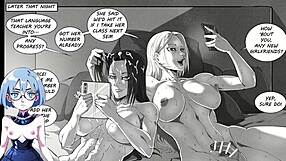 Beautiful women go out for a night on the town in this animated porn film