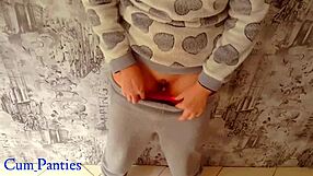 OMG! Cumming Inside My Tight Little Pussy with Wet Panties!