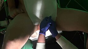 Gretsella's anal fisting and deep sounding as a medical femdom