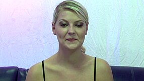 Young woman gets rough sex with two men in this amateur porn video