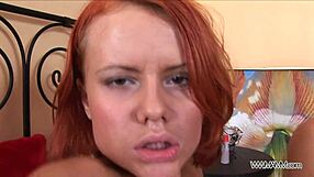 Hot scene with a big cock and an anal creampie in a casting audition
