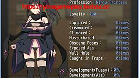 Fallen Princess Setsuna: Ryona's erotic journey in anime hentai