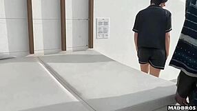 Black bull husband catches his wife in the act