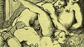 Erotic cartoons from the good old days