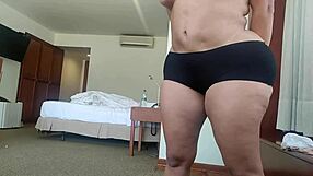 Beautiful mother in law showing off her big ass and tits