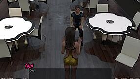 3D cartoon with cute girls and big boobs, dating simulation game