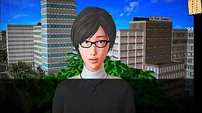 Adult video game walkthrough: My new family 207
