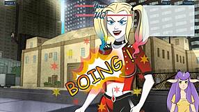 Harley Quinn trainer uncut edition 2 with facial scene