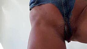 Big ass Latina gets huge anal creampie in close up
