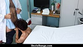 Doctor, is this sexual health exam for twink patient supposed to feel this good at work