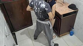 Housewife's kinky antics with plumber lead to steamy sex