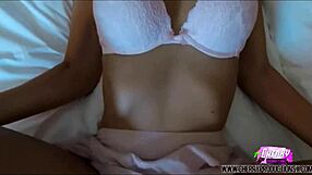 A bride to be seduces a maid and gets caught by her husband in a hotel room