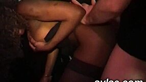A 18-year-old girl has her first threesome with a mature woman and a man