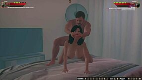 Get ready for some rough anal sex and intense wrestling in this 3D game