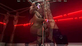 Big tits and round ass for passionate 3D hentai game