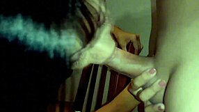 Beautiful girl gets hit and filled with milk in a porn video