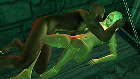 Beautiful princess falls in love with a prisoner who has an abnormally large penis
