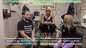 Dr. Tampa's gyno exam for Asian teen Channy's smooth pussy