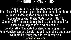 Petite sluts share a cock and exchange cum in a group