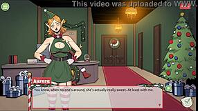 claus hides a naughty xmas surprise in hentai game factory episode 2