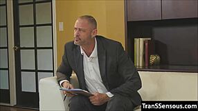 Stepfamily with transgender members having sex