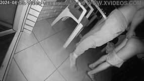 Cheating wife gets fucked in public and swallows cum