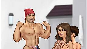 summertime saga cap 66 - wild dance and hot curvy massage!