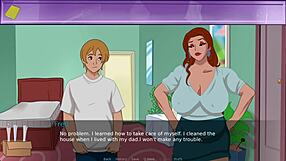 First day in the animated house with hot MILFS