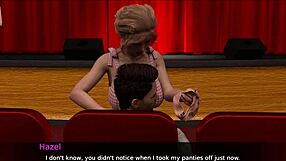 3D video of amateur nursing back to pleasure