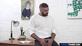 Young and old guys in anal action with gaping holes