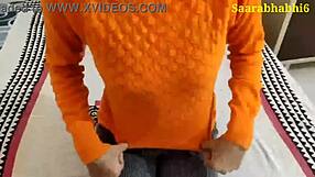 Old and young Indian step dad gets a rough pussy