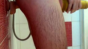 Shower Masturbation with Anal Dildo and Fleshlight - Ready for a Wet Ride?