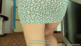 Amateur video of stepson and stepmother's shared bed and wrong hole experience