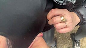Milfycalla enjoys outdoor sex in nature with wild public blowjob fun. Episode 2 rocks.