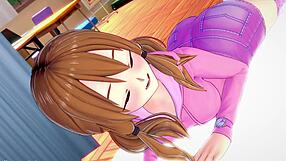 Perverted Hermanastra Sneaks to Nurse for Heat! Wanna See Her Shaved 3D Hentai Pussy Cool Down?!