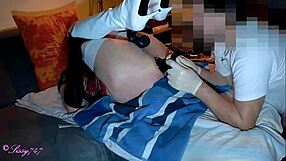 Sissy slut gets a rough German insertion